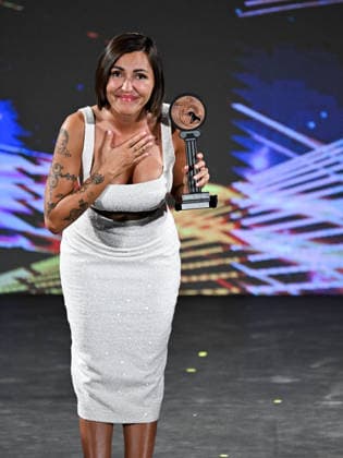 IPA85589839 - Taormina, 72nd Taormina Film Fest 2026 Night 2, Awards Ceremony Pictured: Serena Brancale  Copyright: xMaurizioxD avanzox xDxAvanzo Mangiarottix 85589839