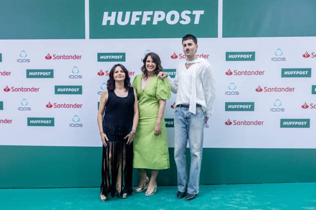 Photocall for the 14th anniversary party of El HuffPost HuffPost director Laura Riestra and gala presenter David Andujar during the photocall for the 14th anniversary of El HuffPost, at the Lázaro Galdiano Museum, on June 11, 2026, in Madrid Spain The event brings together numerous personalities from politics, culture, journalism and entertainment to commemorate the trajectory of Grupo Prisas digital newspaper in the Spanish news scene Spain  Copyright: xRicardoxRubiox 7590439