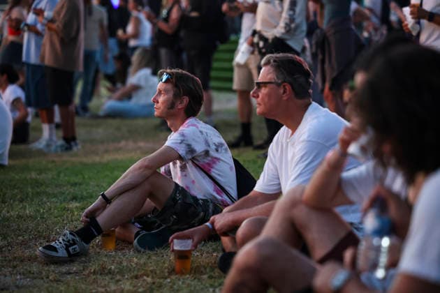 June 11, 2026, Porto, Portugal: Festival goers watch the concerts on the first day of the Primavera Sound Porto festival. Porto Portugal - ZUMAs197 20260611_aaa_s197_098 Copyright: xRitaxFrancax