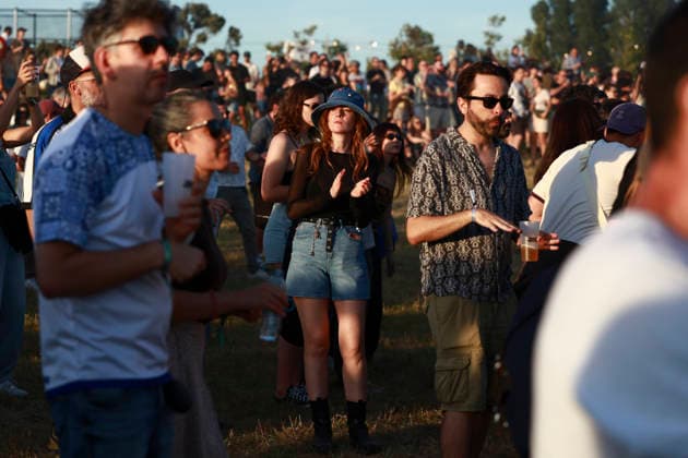 June 11, 2026, Porto, Portugal: Festival goers watch the concerts on the first day of the Primavera Sound Porto festival. Porto Portugal - ZUMAs197 20260611_aaa_s197_158 Copyright: xRitaxFrancax