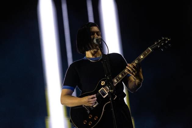 The xx at Primavera Sound Porto 2026 in Porto - 11 Jun 2026 Romy Madley Croft of the British indie pop band The xx performs during the Primavera Sound Porto 2026 at Parque da Cidade. Porto Portugal Copyright: xDiogoxBaptistax xSOPAxImagesx DB_THEXXPS261DAY_0021
