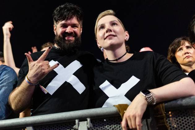 June 11, 2026, Porto, Portugal: Festival?goers attend the concert during The xx performance at Primavera Sound Porto 2026 at Parque da Cidade. Porto Portugal  - ZUMAs197 20260611_aaa_s197_366 Copyright: xDiogoxBaptistax