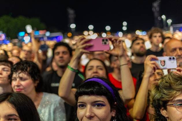 June 11, 2026, Porto, Portugal: Festival?goers attend the concert during The xx performance at Primavera Sound Porto 2026 at Parque da Cidade. Porto Portugal  - ZUMAs197 20260611_aaa_s197_348 Copyright: xDiogoxBaptistax