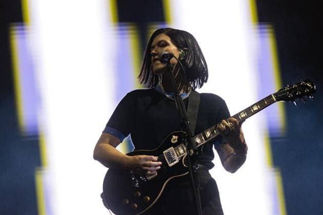 June 11, 2026, Porto, Portugal: Romy Madley Croft of the British indie pop band The xx performs during the Primavera Sound Porto 2026 at Parque da Cidade. Porto Portugal  - ZUMAs197 20260611_aaa_s197_358 Copyright: xDiogoxBaptistax