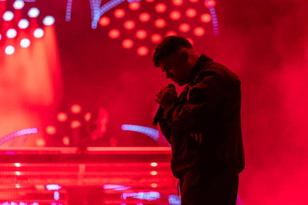 Kneecap at Primavera Sound Porto 2026 in Porto - 12 Jun 2026 MÛglaÌ Bap of the Irish hip?hop group Kneecap performs during the first day of Primavera Sound Porto 2026 at Parque da Cidade. Porto Portugal Copyright: xDiogoxBaptistax xSOPAxImagesx DB_KNEECAPS261DAY_0008