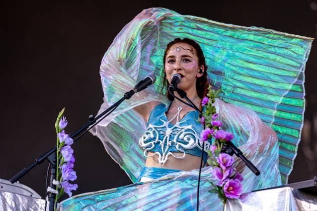 Primavera Sound Porto kicks off at city park - 11 Jun 2026 Portuguese Singer Emmy Curl performs during the Primavera Sound Porto 2026 at Parque da Cidade. Porto Portugal Copyright: xDiogoxBaptistax xSOPAxImagesx DB_PS261DAY_0008