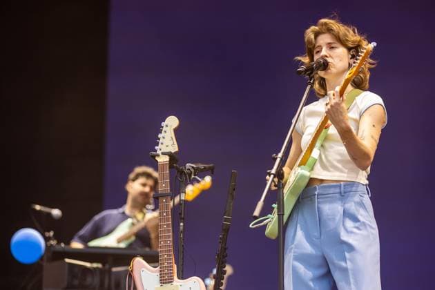 Primavera Sound Porto kicks off at city park - 11 Jun 2026 Portuguese singer Inês Marques Lucas performs during the Primavera Sound Porto 2026 at Parque da Cidade on the first day of the festival. Porto Portugal Copyright: xDiogoxBaptistax xSOPAxImagesx DB_PS261DAY_0016