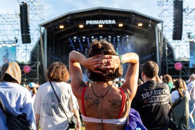 June 11, 2026, Porto, Portugal: Festival?goers attend a concert during the Primavera Sound Porto 2026 at Parque da Cidade on the first day of the festival. Porto Portugal  - ZUMAs197 20260611_aaa_s197_580 Copyright: xDiogoxBaptistax