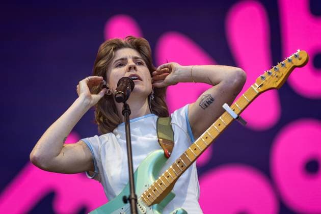 June 11, 2026, Porto, Portugal: Portuguese singer InÃªs Marques Lucas performs during the Primavera Sound Porto 2026 at Parque da Cidade on the first day of the festival. Porto Portugal  - ZUMAs197 20260611_aaa_s197_594 Copyright: xDiogoxBaptistax