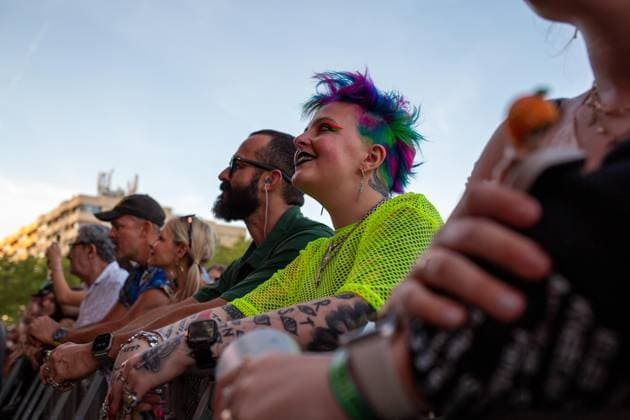 June 11, 2026, Porto, Portugal: Festival?goers attend the Primavera Sound Porto 2026 at Parque da Cidade on the first day of the festival. Porto Portugal  - ZUMAs197 20260611_aaa_s197_596 Copyright: xDiogoxBaptistax