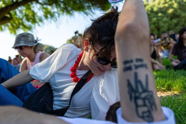 June 11, 2026, Porto, Portugal: Festival?goers gather during the Primavera Sound Porto 2026 at Parque da Cidade on the first day of the festival. Porto Portugal - ZUMAs197 20260611_aaa_s197_569 Copyright: xDiogoxBaptistax