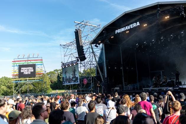 June 11, 2026, Porto, Portugal: Portuguese band PAUS performs during the Primavera Sound Porto 2026 at Parque da Cidade. Porto Portugal - ZUMAs197 20260611_aaa_s197_577 Copyright: xDiogoxBaptistax