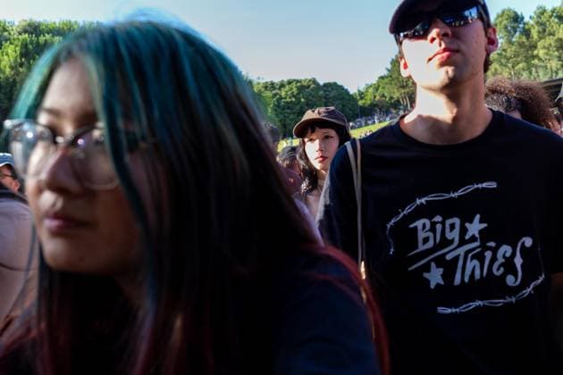 June 11, 2026, Porto, Portugal: Festival?goers attend a concert during the Primavera Sound Porto 2026 at Parque da Cidade on the first day of the festival. Porto Portugal - ZUMAs197 20260611_aaa_s197_585 Copyright: xDiogoxBaptistax