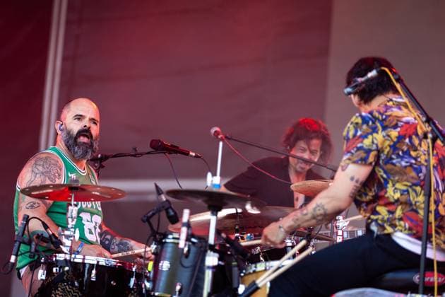 June 11, 2026, Porto, Portugal: Portuguese band PAUS performs during the Primavera Sound Porto 2026 at Parque da Cidade. Porto Portugal - ZUMAs197 20260611_aaa_s197_590 Copyright: xDiogoxBaptistax