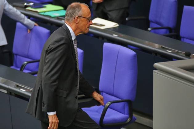Berlin, Deutschland, 12.06.2026: Deutscher Bundestag: 84. Bundestagssitzung: Bundeskanzler Friedrich Merz (CDU) *** Berlin, Germany, 12 06 2026 German Bundestag 84 Bundestag session Federal Chancellor Friedrich Merz CDU Copyright: xdtsxNachrichtenagenturx dts_122700