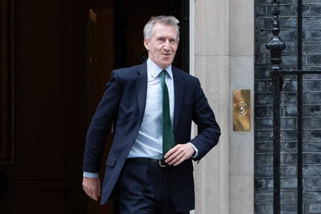 UK Defence Secretary Dan Jarvis arrives at 10 Downing Street after appointment LONDON, UNITED KINGDOM - JUNE 12: UK Defence Secretary Dan Jarvis arrives at 10 Downing Street a day after being appointed to the role, following the resignation of John Healey amid a dispute over defence spending and delays to the Defence Investment Plan, in London, United Kingdom, on June 12, 2026. Thomas Krych Anadolu London United Kingdom. Editorial use only. Please get in touch for any other usage.  Copyright: x2026xAnadoluxThomasxKrychx