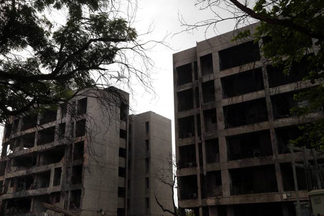 Prayer meeting held in memory of Air India Flight 171 plane crash victims in Ahmedabad AHMEDABAD, INDIA - JUNE 12: A view of damaged residential buildings at a site where Air India flight 171 crashed last year, in Ahmedabad, India on June 12, 2026. Stringer Anadolu Ahmedabad India. Editorial use only. Please get in touch for any other usage.  Copyright: x2026xAnadoluxStringerx