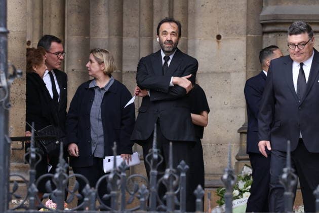 Bernadette Chirac Funeral - Paris Frederic Salat-Baroux during funeral ceremony of Bernadette Chirac, widow of former French president Jacques Chirac at Sainte-Clotilde basilica in Paris, France on June 12, 2026. Bernadette Chirac died on June 5, 2026, aged 93. Photo by Jerome Domine ABACAPRESS.COM Paris France  Copyright: xDominexJerome ABACAx