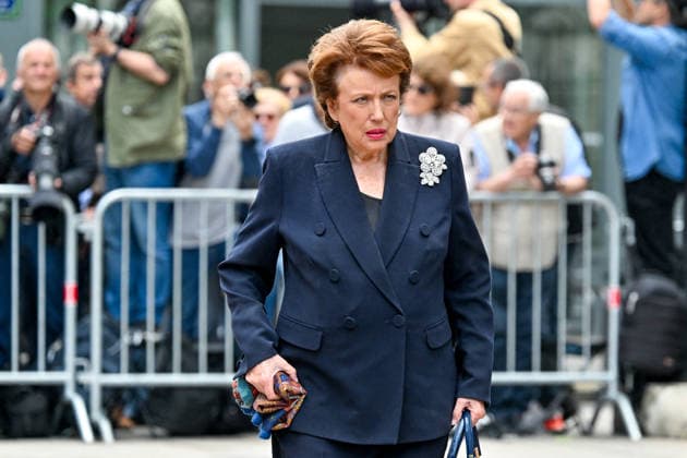 Roselyne Bachelot at the funeral of B Chirac in the Sainte Clotilde Basilica in Paris 7th arrondissement on June 12, 2026 The former first lady of France died on June 5, 2026 at the age of 93 Jacovides Liewig Bestimage The funeral of B Chirac in the Sainte Clotilde Basilica in Paris 7th arrondissement on June 12, 2026 The former first lady of France died on June 5, 2026 at the age of 93 Paris France  Copyright: xJacovidesx xLiewigx xBestimagexJacovidesx xLiewigx xBestimagex