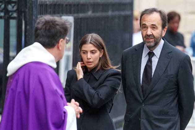 Frédéric Salat Baroux and daughter Esther at the funeral of B Chirac in the Sainte Clotilde Basilica in Paris 7th arrondissement on June 12, 2026 The former first lady of France died on June 5, 2026 at the age of 93 Jacovides Liewig Bestimage The funeral of B Chirac in the Sainte Clotilde Basilica in Paris 7th arrondissement on June 12, 2026 The former first lady of France died on June 5, 2026 at the age of 93 Paris France  Copyright: xJacovidesx xLiewigx xBestimagexJacovidesx xLiewigx xBestimagex