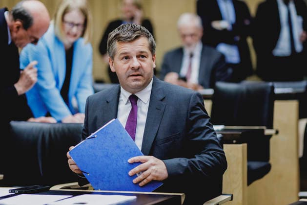 Sven Schulze, Ministerpraesident des Landes Sachsen-Anhalt, aufgenommen im Rahmen der Sitzung des Bundesrates in Berlin, 12.06.2026. Berlin Deutschland *** Sven Schulze, State Premier of Saxony-Anhalt, recorded during the meeting of the Bundesrat in Berlin, 12 06 2026 Berlin Germany Copyright: xFlorianxGaertnerx