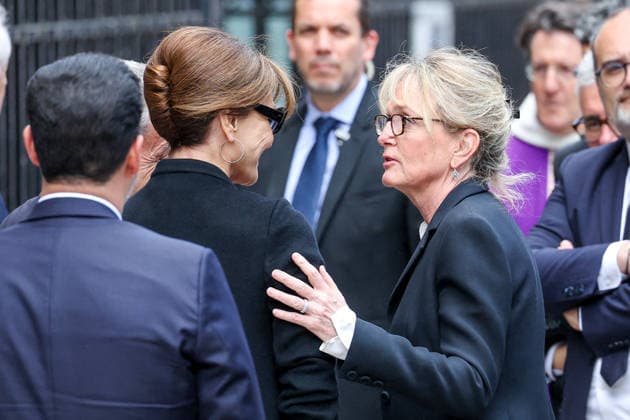 Carla Bruni and Claude Chirac at the funeral of B Chirac in the Sainte Clotilde Basilica in Paris 7th arrondissement on June 12, 2026 The former first lady of France died on June 5, 2026 at the age of 93 Jacovides Liewig Bestimage The funeral of B Chirac in the Sainte Clotilde Basilica in Paris 7th arrondissement on June 12, 2026 The former first lady of France died on June 5, 2026 at the age of 93 Paris France  Copyright: xJacovidesx xLiewigx xBestimagexJacovidesx xLiewigx xBestimagex