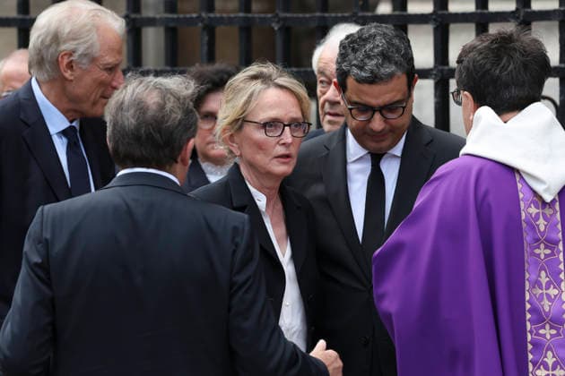 NEWS : Obseques de Bernadette Chirac - Paris - 12 06 2026 Obseques de Bernadette Chirac dans la basilique Sainte-Clotilde Ã Paris - Claude Chirac ParisFrance  Copyright: xMichaelxBaucherx