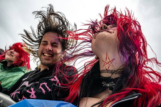 Fans of Czech singer Ben Cristovao enjoy the Rock for People music festival in Hradec Kralove, Czech Republic, June 12, 2026. (CTKxPhoto DavidxTanecek) CTKPhotoP2026061206023  CTKPhotoP2026061206023