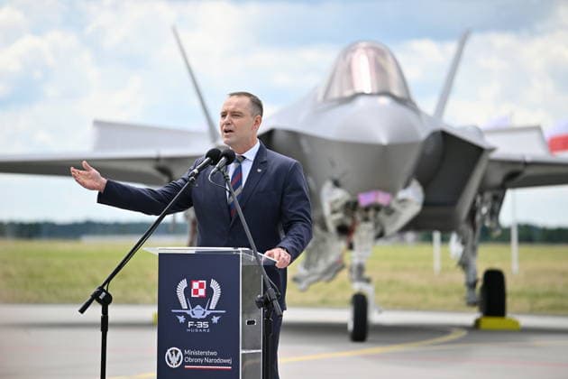 RECORD DATE NOT STATED !!!!! NO RUSSIA AND POLAND !!!! 12.06.2026 LASK 12 06 2026 LASK COMBAT AIR BASE OFFICIAL WELCOME OF THE NEW F-35 COMBAT AIRCRAFT F-35 F 35 BAZA LOTNICTWA BOJOWEGO OFICJALNE PRZYWITANIE NOWEGO SAMOLOTU BOJWEGO F35 F-35 F 35 N Z KAROL NAWROCKI FOT DAMIAN BURZYKOWSKI NEWSPIX.PL NEWSPIX.PL --- newspix.pl 
