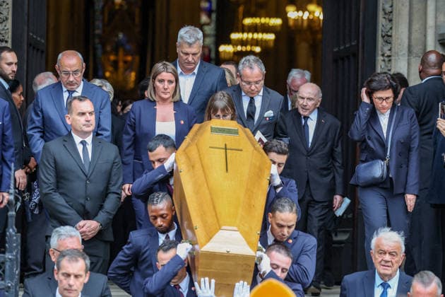 François Pinault at the funeral of B Chirac in the Sainte Clotilde Basilica in Paris 7th arrondissement on June 12, 2026 The former first lady of France died on June 5, 2026 at the age of 93 Jacovides Liewig Bestimage The funeral of B Chirac in the Sainte Clotilde Basilica in Paris 7th arrondissement on June 12, 2026 The former first lady of France died on June 5, 2026 at the age of 93 Paris France  Copyright: xJacovidesx xLiewigx xBestimagexJacovidesx xLiewigx xBestimagex