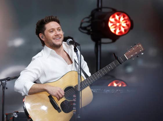 Niall Horan performs on the NBC Today Show at Rockefeller Center in New York City on Friday, June 12, 2026.  NYP20260612106 JOHNxANGELILLO