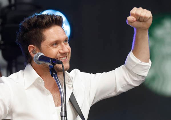 Niall Horan performs on the NBC Today Show at Rockefeller Center in New York City on Friday, June 12, 2026.  NYP20260612107 JOHNxANGELILLO