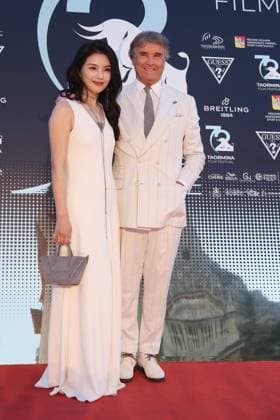 News - 72nd TAORMINA FILM FESTIVAL 2026 day3 72nd Taormina Film Festival 2026, day 3. Liu Tao and Brunello Cucinelli attend the red carpet of 72nd Taormina Film Festival during 72nd TAORMINA FILM FESTIVAL 2026 day3, News in Taormina, Italy, June 12 2026 Taormina Taormina Italy Copyright: xMassimilianoxCarnabucix xLiveMediax LPN_2514491