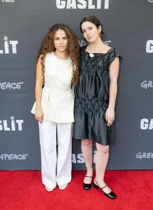 June 12, 2026, Bronx, New York, USA: Viva Vadim (R) attends premiere of documentary Gaslit at IFC in New York, NY on June 12, 2026. Bronx USA - ZUMAr339 20260612_znp_r339_249 Copyright: xLevxRadinx