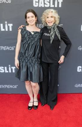 June 12, 2026, Bronx, New York, USA: Viva Vadim and Jane Fonda attends premiere of documentary Gaslit at IFC in New York, NY on June 12, 2026. Bronx USA - ZUMAr339 20260612_znp_r339_253 Copyright: xLevxRadinx