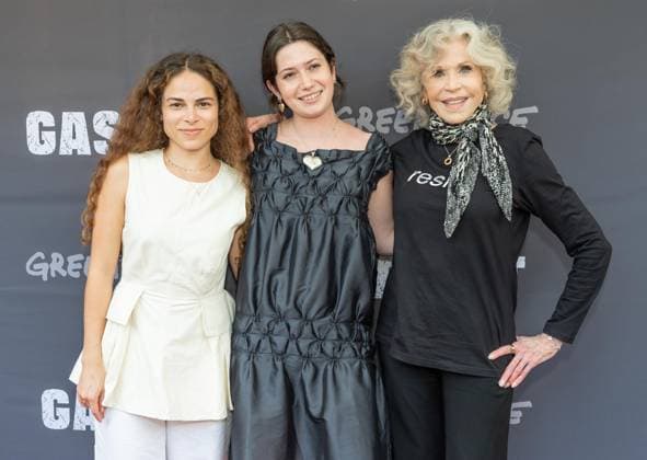 June 12, 2026, Bronx, New York, USA: Guest, Viva Vadim and Jane Fonda attends premiere of documentary Gaslit at IFC in New York, NY on June 12, 2026. Bronx USA - ZUMAr339 20260612_znp_r339_255 Copyright: xLevxRadinx