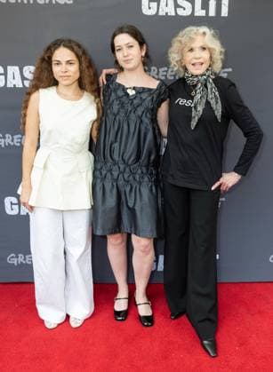 June 12, 2026, Bronx, New York, USA: Guest, Viva Vadim and Jane Fonda attends premiere of documentary Gaslit at IFC in New York, NY on June 12, 2026. Bronx USA - ZUMAr339 20260612_znp_r339_256 Copyright: xLevxRadinx