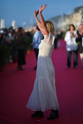 40th Cabourg Film Festival Day 3 FC Sandrine Bonnaire attend the red carpet during Day Three of the 40th Cabourg Film Festival on June 12, 2026 in Cabourg, France. Photo by Franck Castel ABACAPRESS.COM Cabourg  Copyright: xCastelxFranck ABACAx