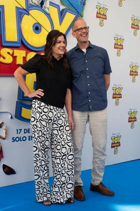 June 12, 2026, Madrid, Spain: Andrew Stanton and Lindsey Collins attends the premiere of Toy Story 5 at Cines Callao on June 12, 2026 in Madrid, Spain. Madrid Spain  - ZUMAs197 20260612_aaa_s197_343 Copyright: xAtilanoxGarciax