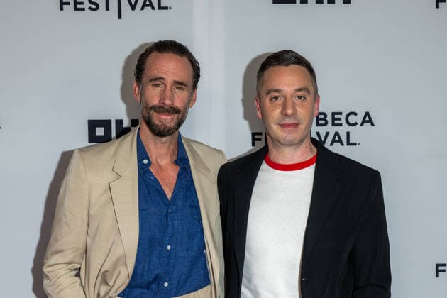 June 12, 2026, New York, United States: (L-R) Joseph Fiennes and James Graham attend Dear England Premiere during the 2026 Tribeca Film Festival at the SVA Theatre on June 12, 2026 in New York City. New York United States - ZUMAs197 20260612_aaa_s197_404 Copyright: xRonxAdarx