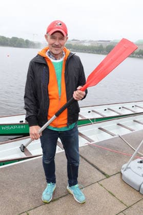 20. Drachenboot Cup der Michael Stich Stiftung Andreas Brucker, 20ter Drachenboot Cup der Michael Stich Stiftung , Alster hamburg, 12.06.2026 *** 20 Dragon Boat Cup of the Michael Stich Foundation Andreas Brucker, 20th Dragon Boat Cup of the Michael Stich Foundation , Alster hamburg, 12 06 2026 Copyright: xEventpressxBecherx