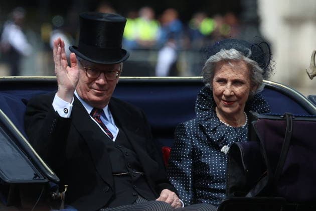 June 13, 2026, London, London, UK: London, UK. Members of the Royal family attend Trooping The Colour ceremony in central London to mark the King Charles III s official Birthday. London UK  - ZUMAl94_ 20260613_zaf_l94_017 Copyright: xMarcinxNowakx