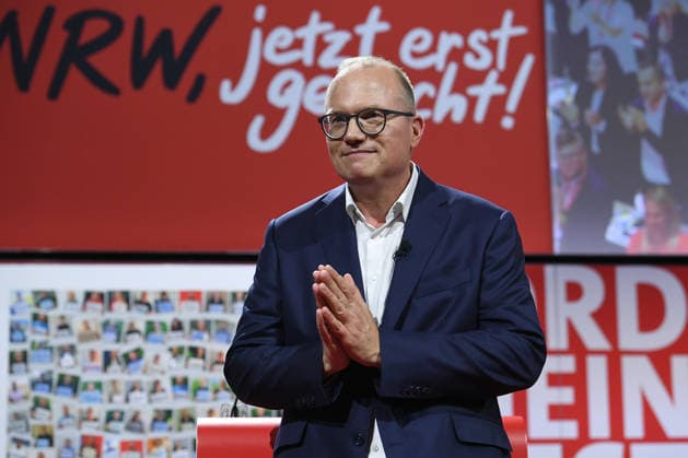 Landesdelegiertenkonferenz 2026 am 13.06.2026 im The Frame in Düsseldorf Jochen Ott ( Spitzenkandidat für die Landtagswahl 2027 der NRWSPD ) *** State Delegates Conference 2026 on 13 06 2026 at The Frame in Düsseldorf Jochen Ott Top candidate for the 2027 NRWSPD state elections xstx
