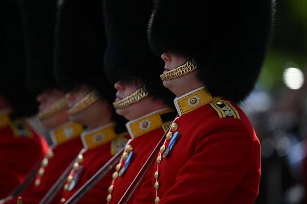 Trooping the Colour marks King Charles III’s official birthday in London LONDON, UNITED KINGDOM - JUNE 13: Military units of the Household Division take part in the Trooping the Colour ceremony marking the official birthday of King Charles III in London, United Kingdom, on June 13, 2026. With a history spanning more than 260 years, the event features a military parade at Horse Guards Parade attended by the King and members of the Royal Family. Rasid Necati Aslim Anadolu London United Kingdom. Editorial use only. Please get in touch for any other usage.  Copyright: x2026xAnadoluxRasidxNecatixAslimx