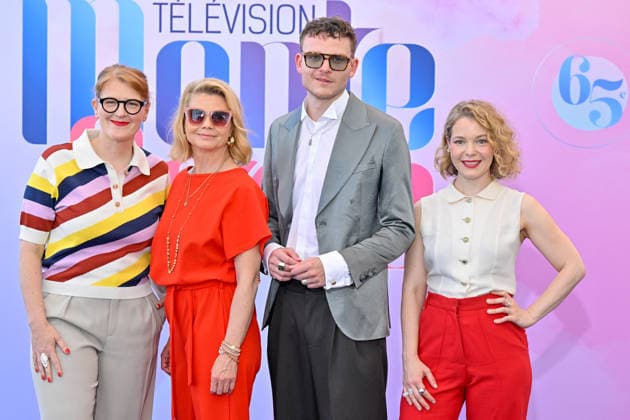 65th Monte Carlo Television Festival Photocall Olivia Maren Knieling, Annette Frier, Johannes Hegemann, Angelina Häntsch attending the photocall of Olivia during the 65th Monte-Carlo Television Festival on June 13, 2026 in Monte-Carlo, Monaco. Photo by Julien Reynaud APS-Medias ABACAPRESS.COM Monte Carlo Monaco  Copyright: xReynaudxJulien APS-Medias ABACAx