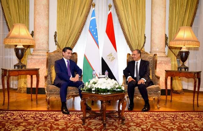 Egyptian Foreign Minister Badr Abdel-Aty met with his Uzbek counterpart, Bakhtiar Saidov, during talks in Cairo Egyptian Foreign Minister Badr Abdel-Aty met with his Uzbek counterpart, Bakhtiar Saidov, during talks in Cairo, Egypt, on June 13, 2026. The two sides discussed strengthening bilateral relations and regional and international developments. Photo by Egyptian Foreign MinisterOffice apaimages Cairo Cairo Egypt 130626_Egypt_EPO_00(4) Copyright: xapaimagesxEgyptianxForeignxMinisterOfficex xapaimagesx