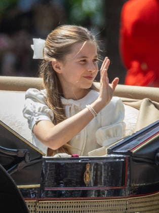 June 13, 2026, London, England, United Kingdom: Princess CHARLOTTE during the Trooping the Colour ceremony in London as King Charles III celebrates his official birthday. London United Kingdom  - ZUMAs262 20260613_zip_s262_055 Copyright: xTayfunxSalcix