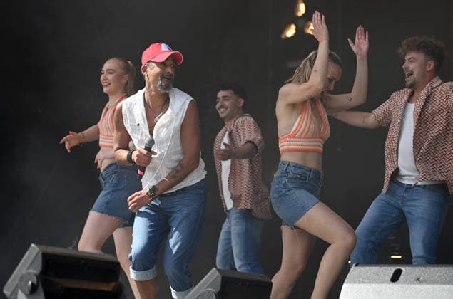 Mark MEDLOCK, singer, musician, singing, song, concert, island fever, SchlagerParty in Oberhausen on 13 06 2026,