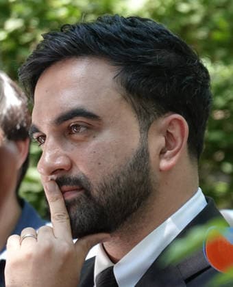 Mayor Zohran Mamdani at at rally supporting Eli Northrup, candidate for New York State Assembly District 69 at Straus Park in New York City on June 13, 2026. Photo Copyright: xHenryxMcGeex