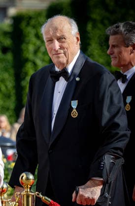 13-06-2026 Concert King Harald and Queen Sonja arrive at the Royal Opera House for a golden wedding concert given in honor of the royal couple during their golden wedding anniversary celebrations in Stockholm, Sweden Â  Copyright: xPPEx